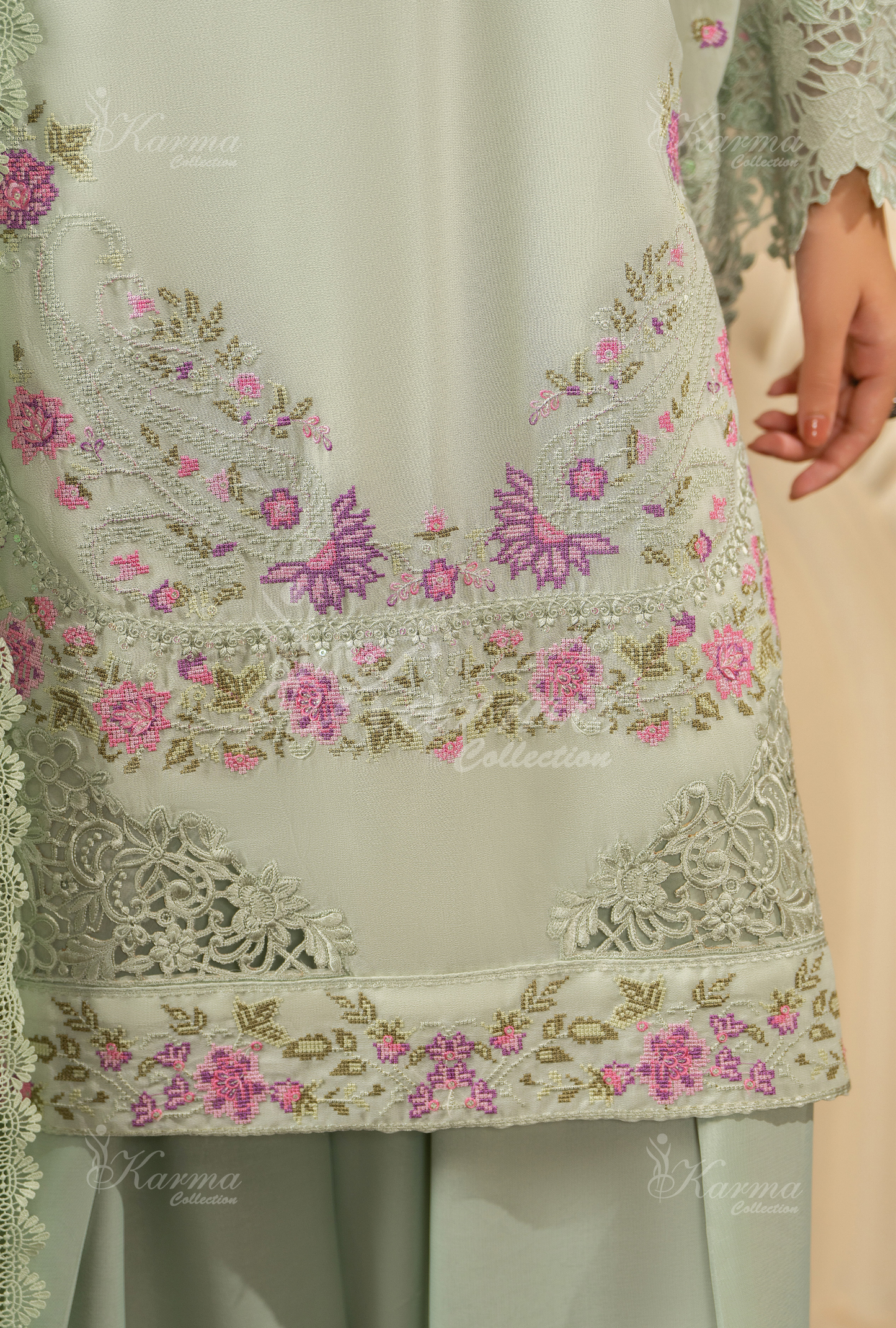 Pastel Sage Green Karmacollectionpk