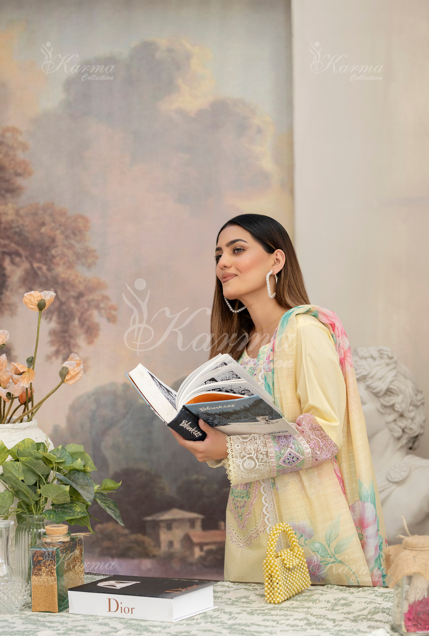PASTEL YELLOW Karmacollectionpk