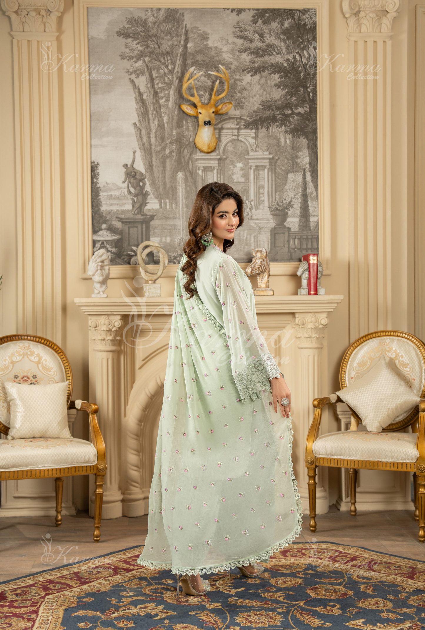 Pastel Sage Green