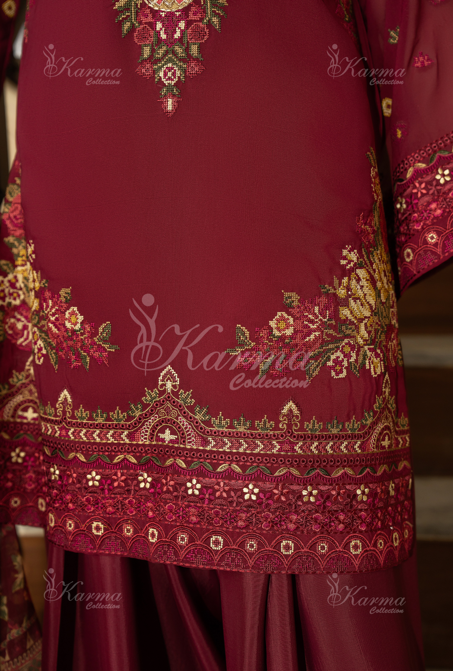 Maroon Wine Karmacollectionpk