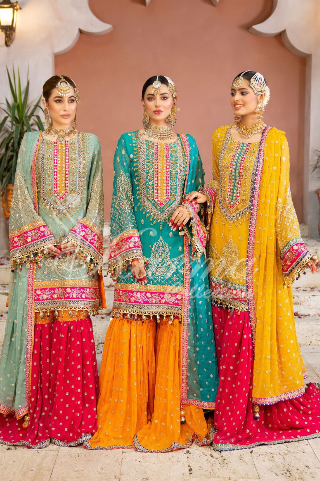 Yellow & Red Karmacollectionpk