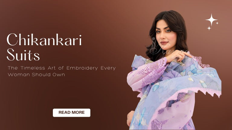 Chikankari Suits, Chikankari dresses, Chikankari Collections