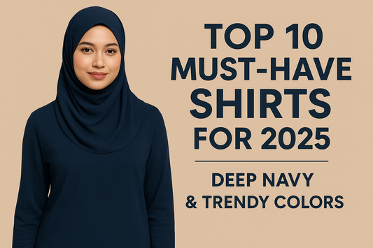 Top 10 Must-Have Shirts for 2025: Deep Navy & Trendy Colors