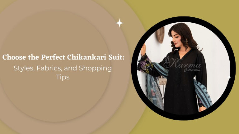 Chikankari suits