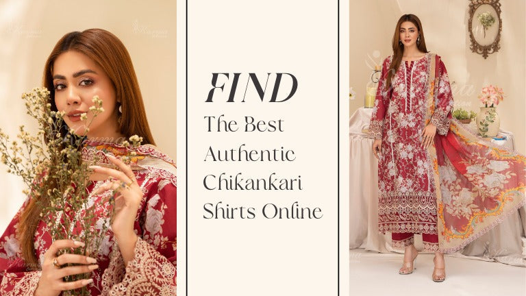 chikankari shirts in Pakistan
