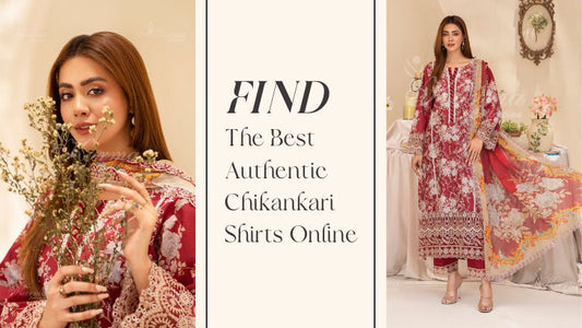 chikankari shirts in Pakistan