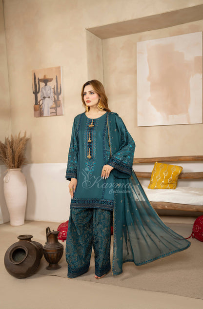 PEACOCK GREEN