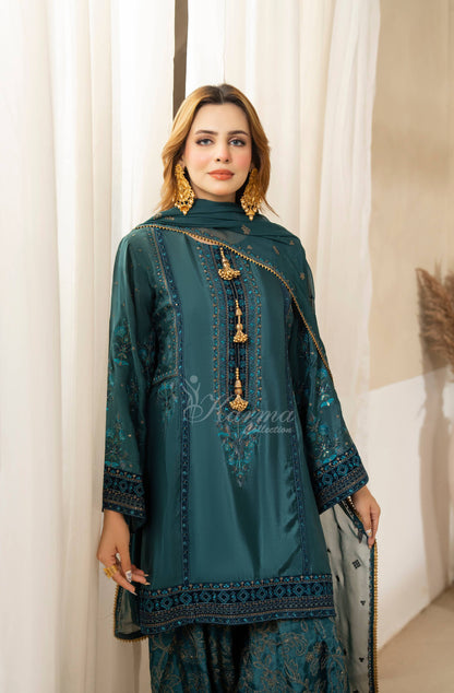 PEACOCK GREEN