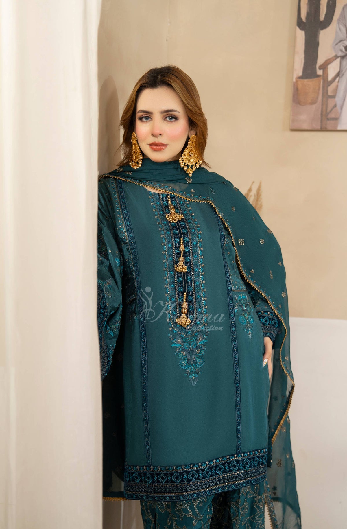 PEACOCK GREEN