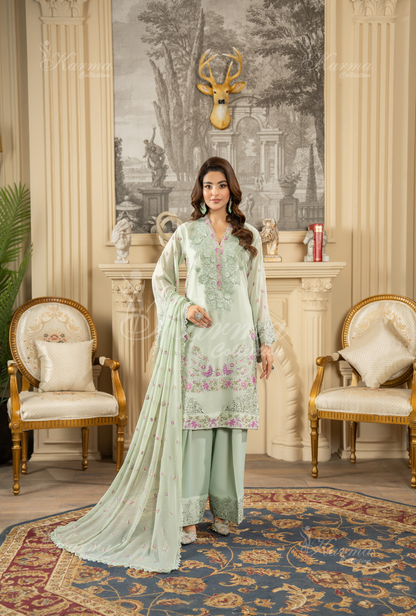 Pastel Sage Green