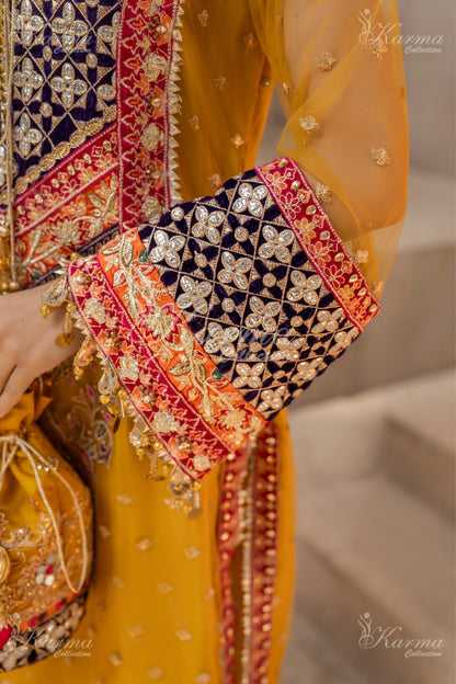 Henna Green & Orange