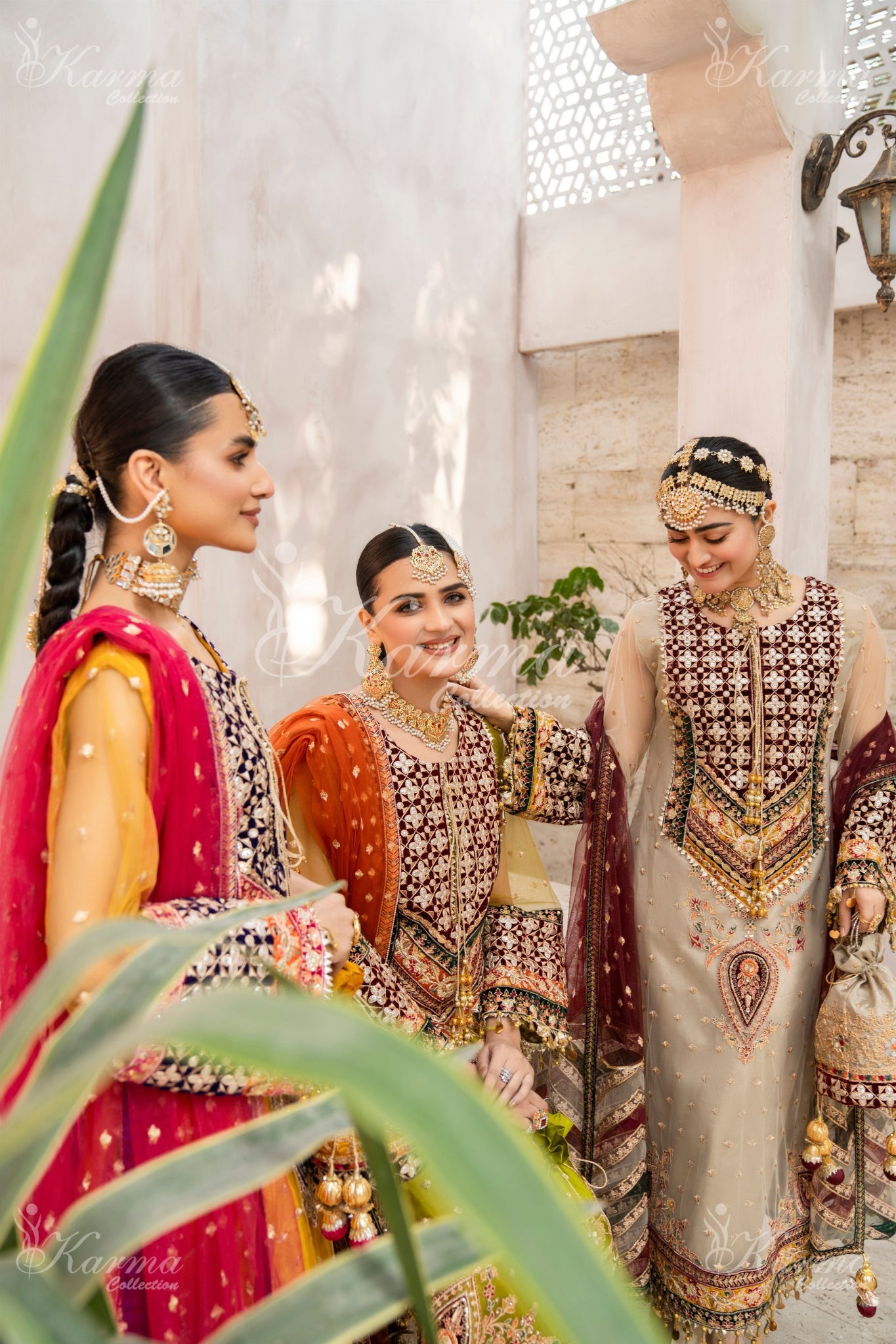 Henna Green & Orange