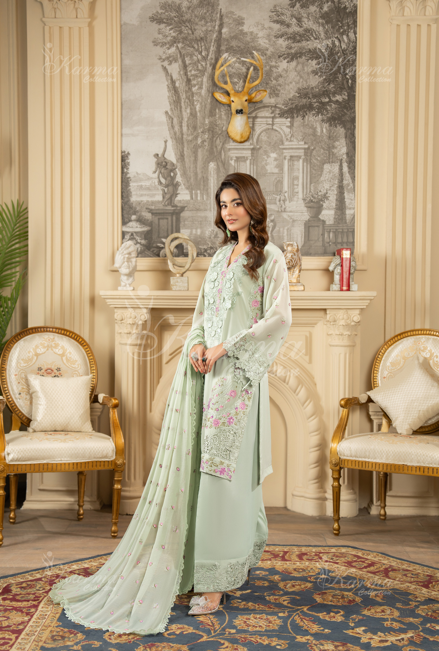 Pastel Sage Green