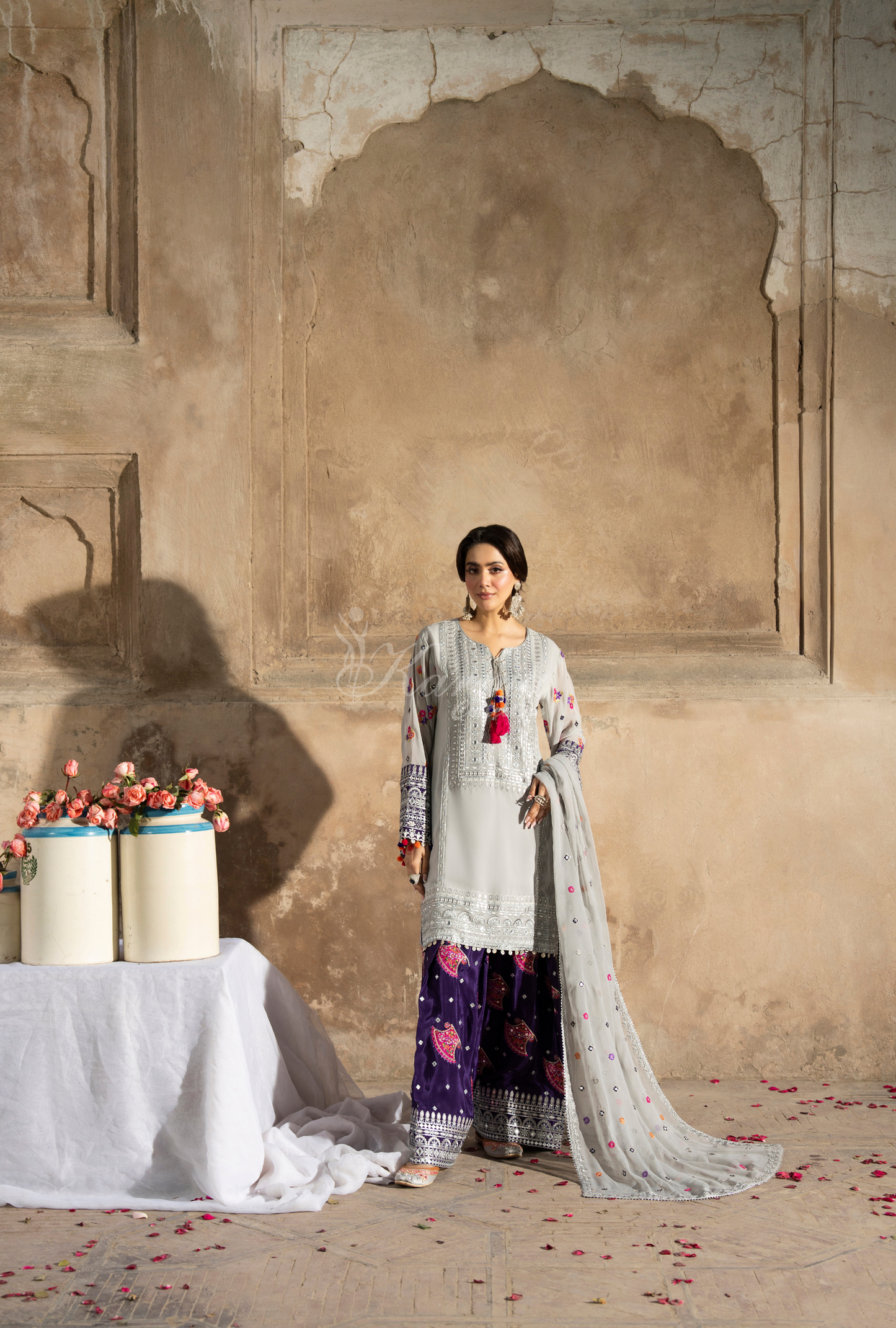 SILVER & ROYAL PURPLE