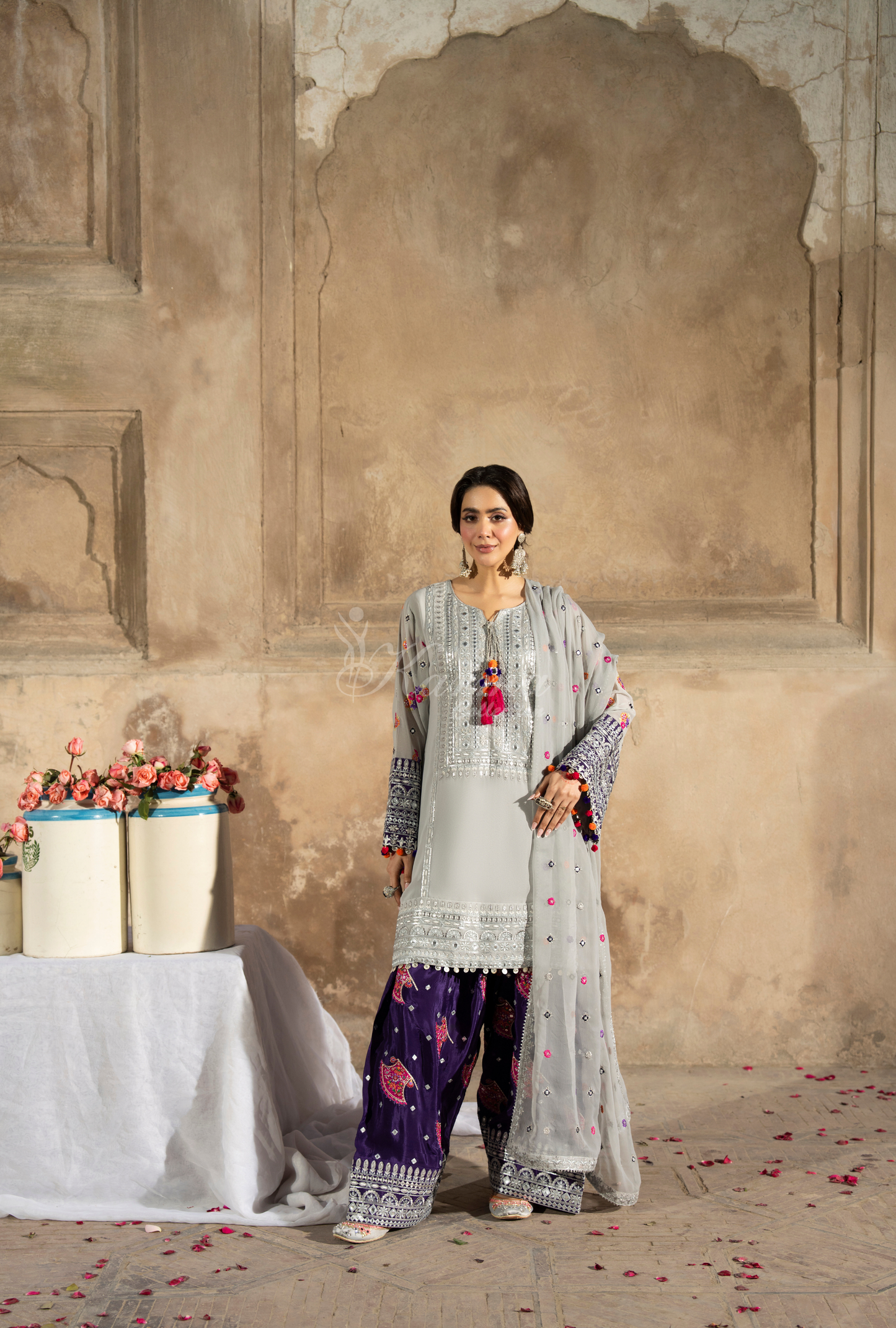 SILVER & ROYAL PURPLE