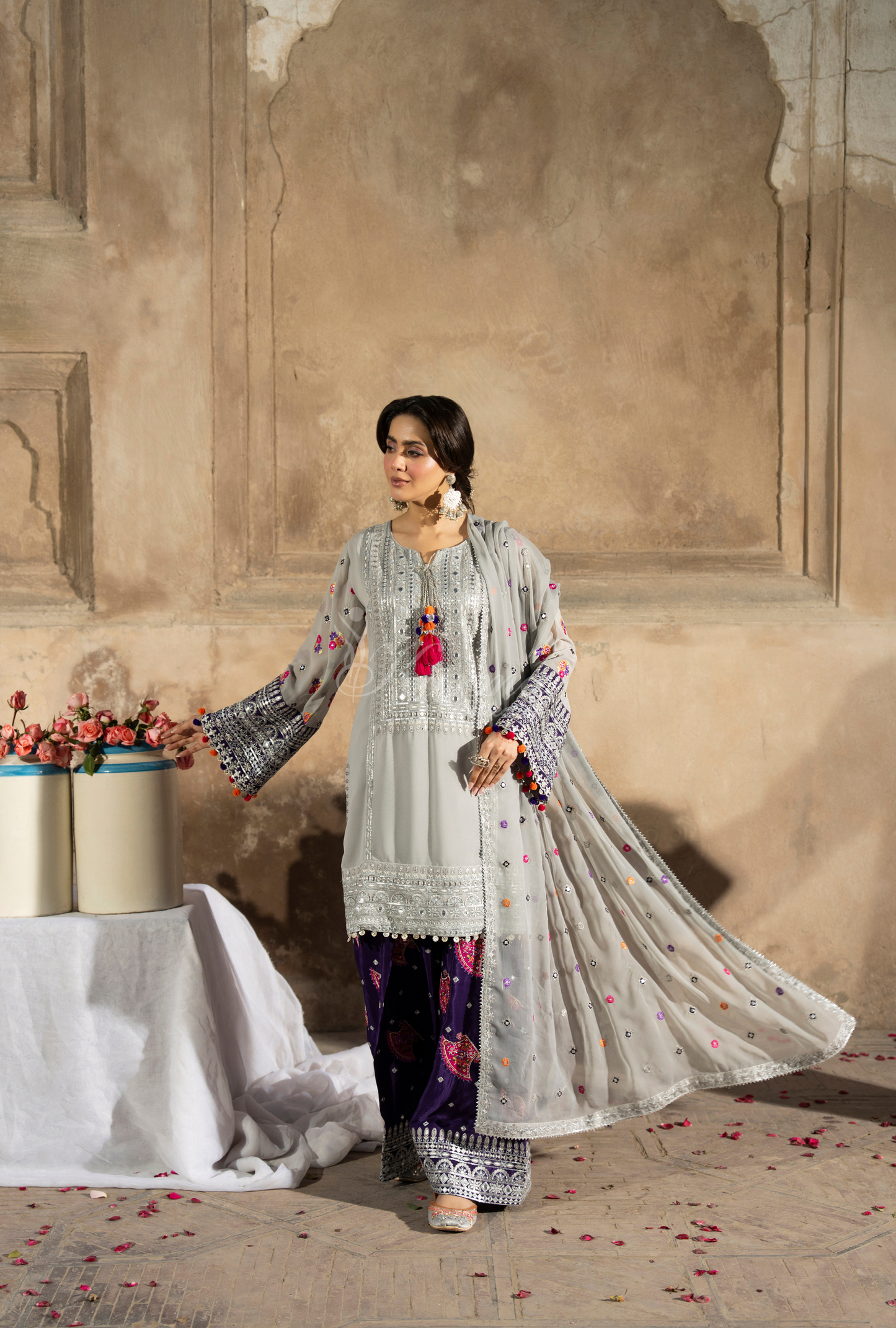 SILVER & ROYAL PURPLE