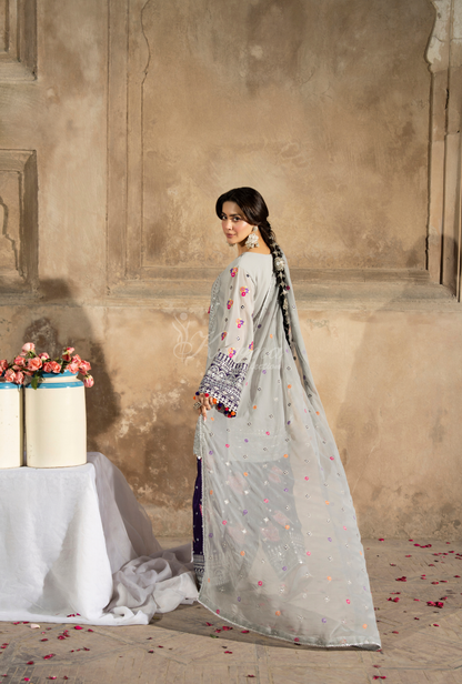 SILVER & ROYAL PURPLE