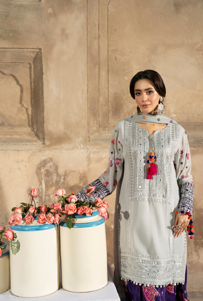 SILVER & ROYAL PURPLE