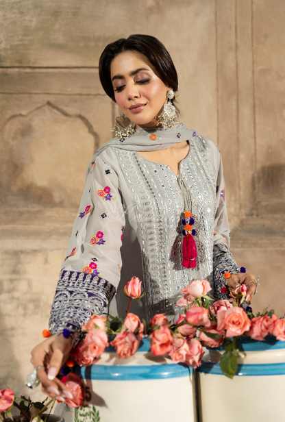 SILVER & ROYAL PURPLE