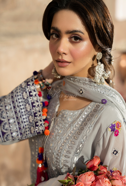 SILVER & ROYAL PURPLE