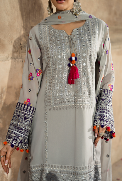 SILVER & ROYAL PURPLE