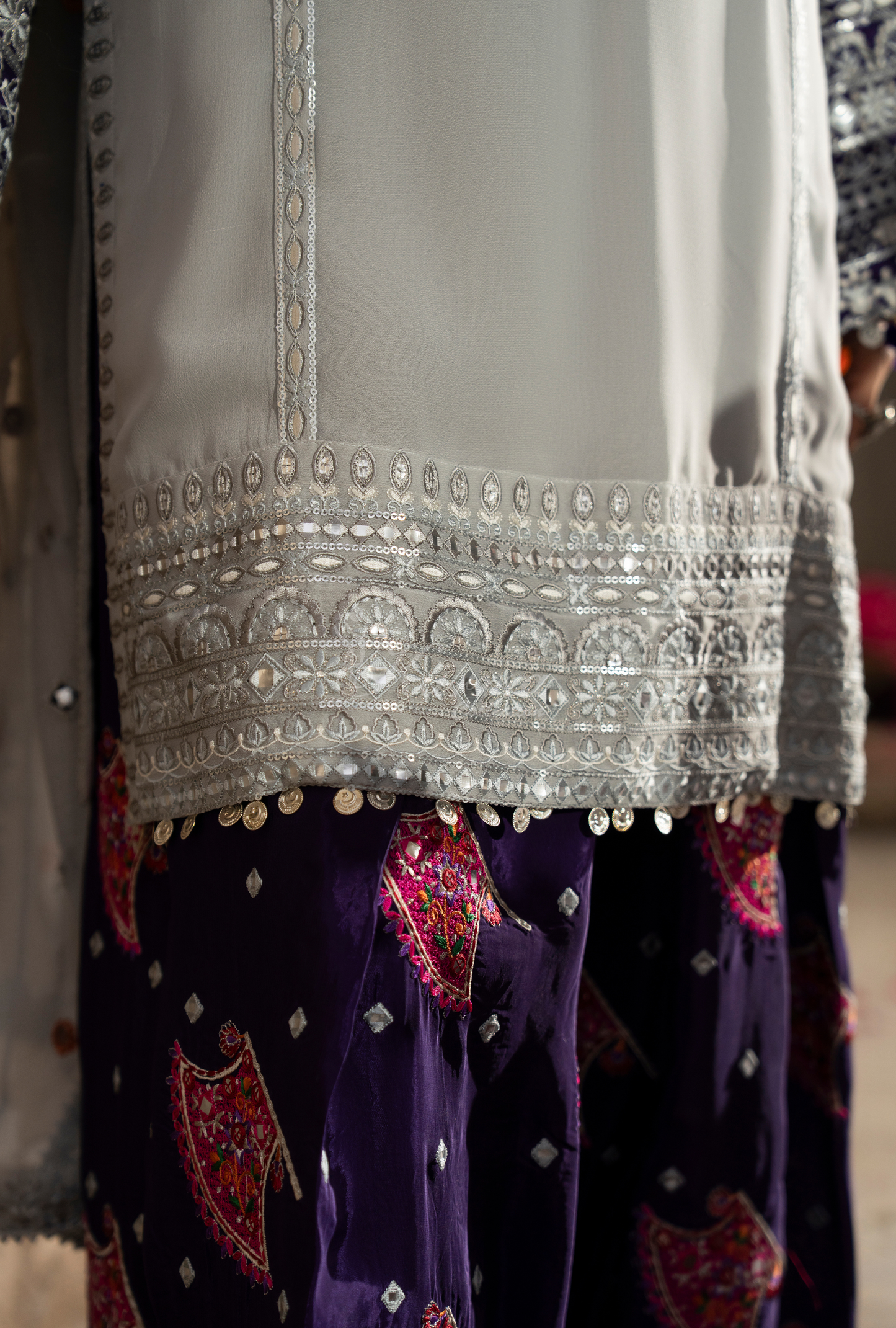 SILVER & ROYAL PURPLE