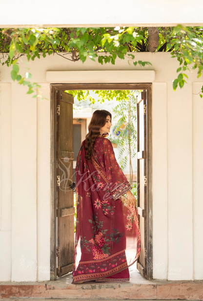 BLOOD RED